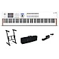 Arturia KeyLab 88 MkII Keyboard Controller Travel Bundle White White thumbnail