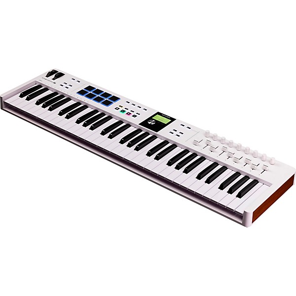 Arturia KeyLab Essential 61 mk3 MIDI Keyboard Controller Essentials Bundle White