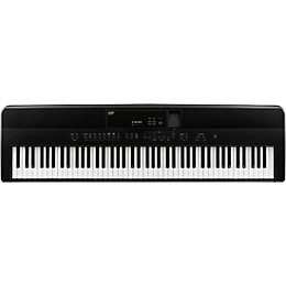 Kawai ES520 Digital Piano Black Essentials Bundle Black
