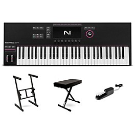 Native Instruments Kontrol S61 MK3 61-Key MIDI Keyboard Controller Essentials Bundle