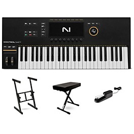 Native Instruments Kontrol S49 MK3 49-Key MIDI Keyboard Controller Essentials Bundle