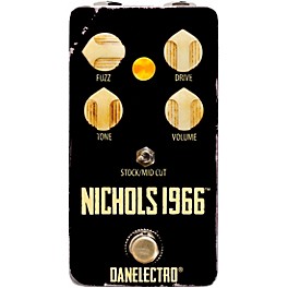 Danelectro Nichols 1966 Fuzz Effects Pedal Black