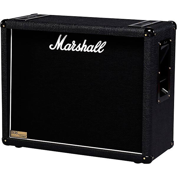 Marshall 1936V 140W 2x12 Guitar Speaker Cabinet Black