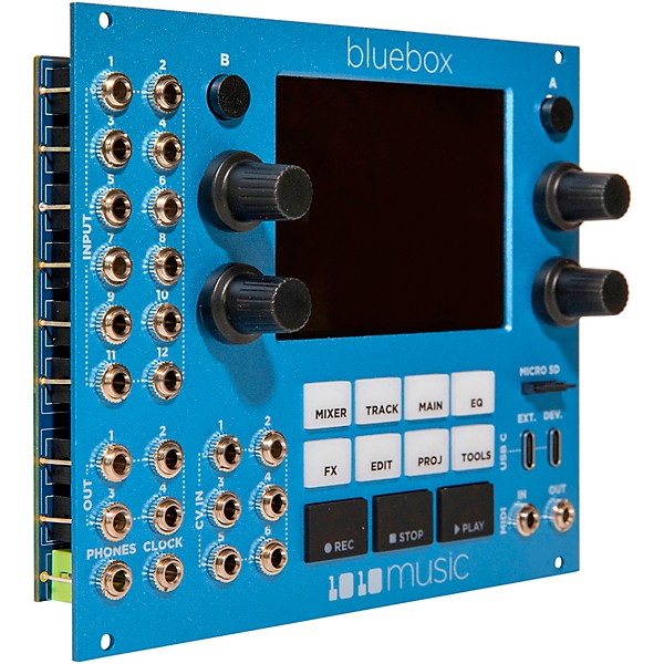 1010music Bluebox Digital Mixer and Recorder Eurorack Module