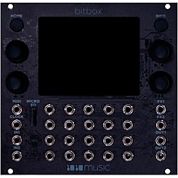 Open Box 1010music Bitbox mk2 Eurorack Performance Sampler with Touchscreen - Black Level 1