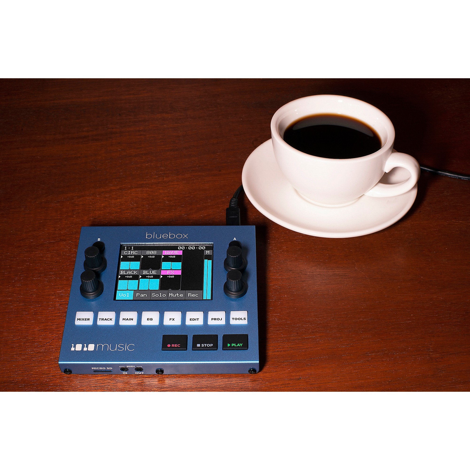 1010music Bluebox Compact Digital Mixer & Recorder | Guitar Center
