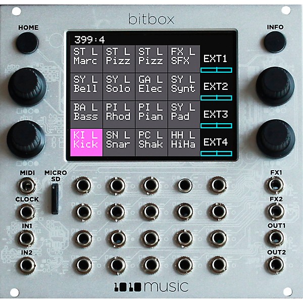 1010music Bitbox mk2 Eurorack Performance Sampler