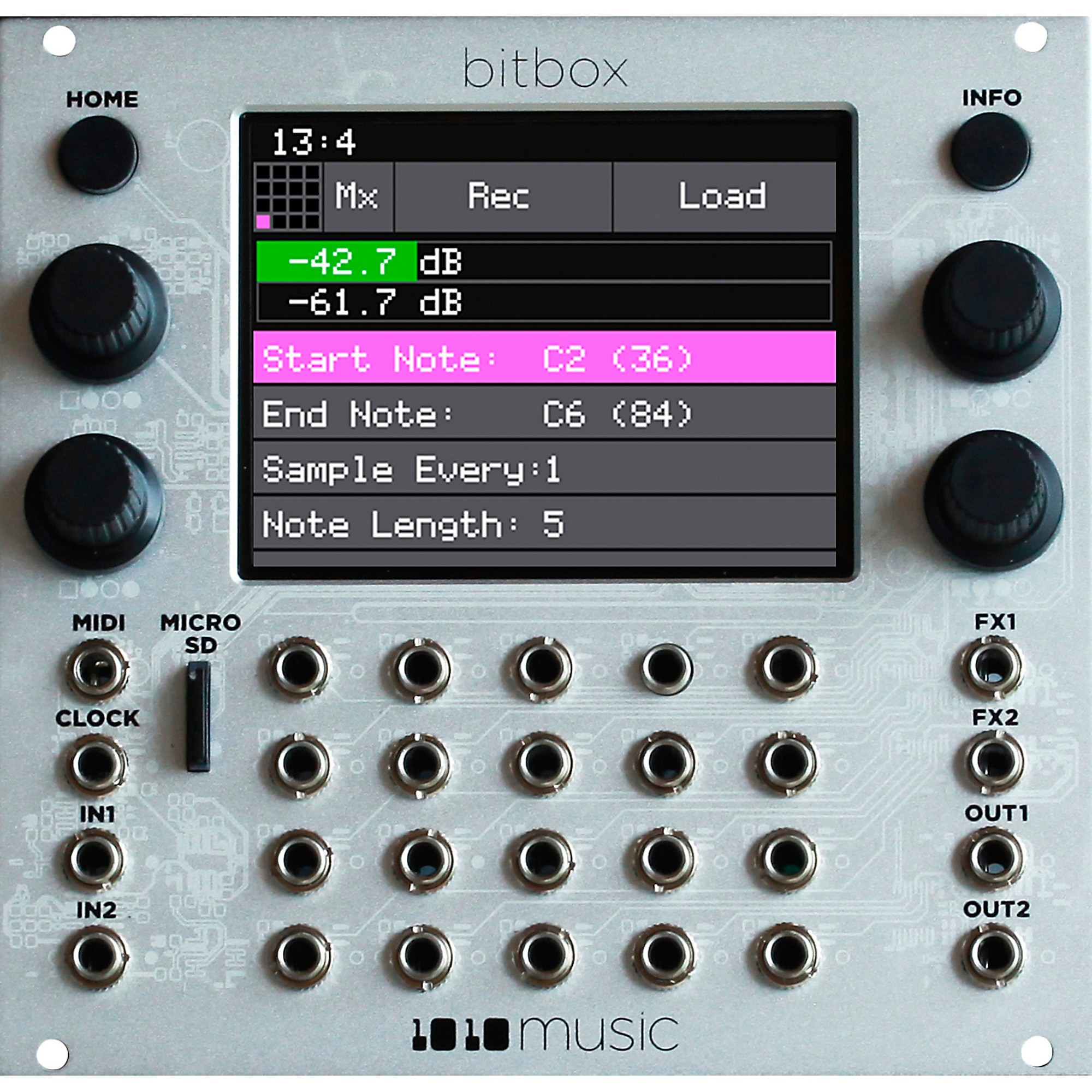 1010music Bitbox mk2 Eurorack Performance Sampler | Guitar Center