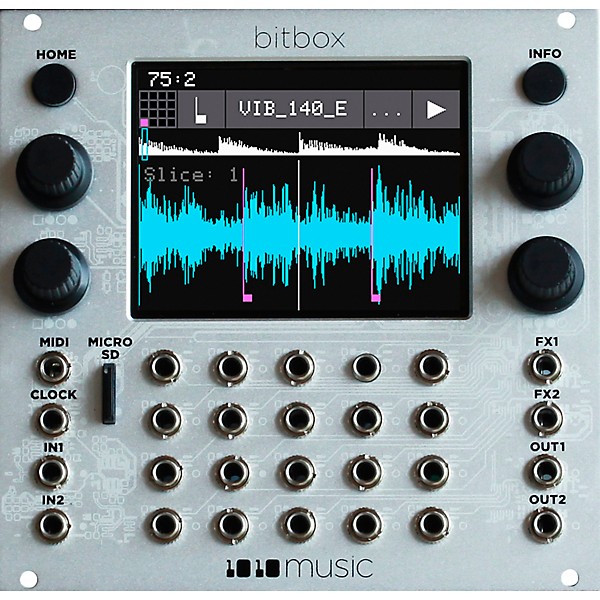 1010music Bitbox mk2 Eurorack Performance Sampler