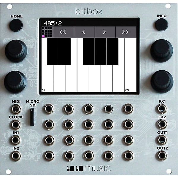 1010music Bitbox mk2 Eurorack Performance Sampler