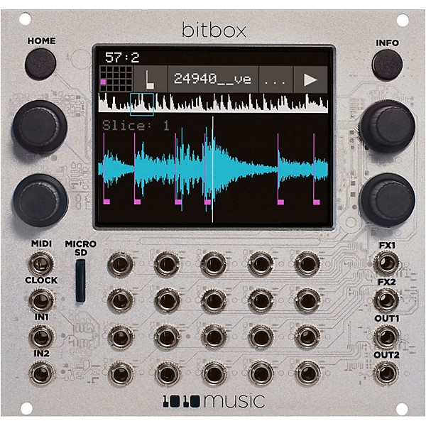 1010music Bitbox mk2 Eurorack Performance Sampler