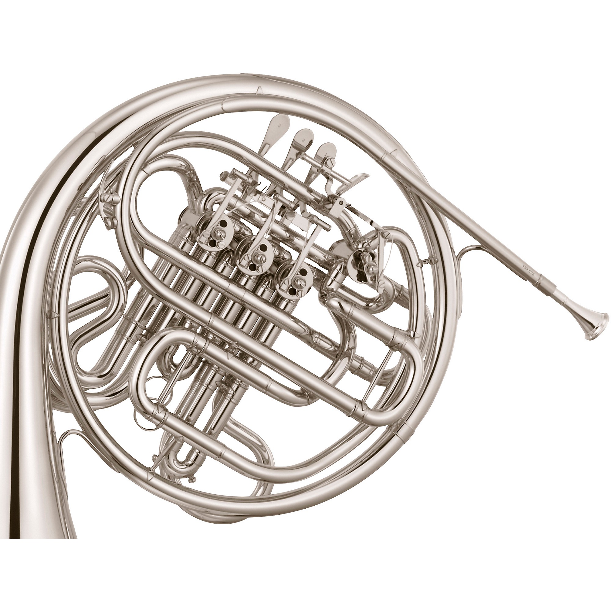 Yamaha YHR-672ND Series Professional Double Horn with Detachable Bell  Nickel Silver | Guitar Center