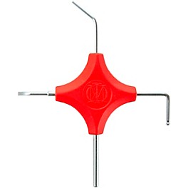 GROOVETECH TOOLS, INC. CaseTools Guitar Multi-Tool for Ernie Ball Majesty Guitars Red