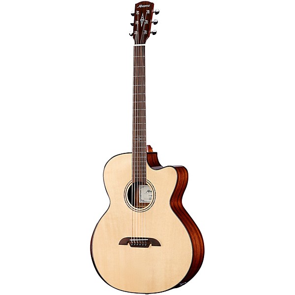 Alvarez ABT710 Elite Baritone Acoustic-Electric Guitar Natural