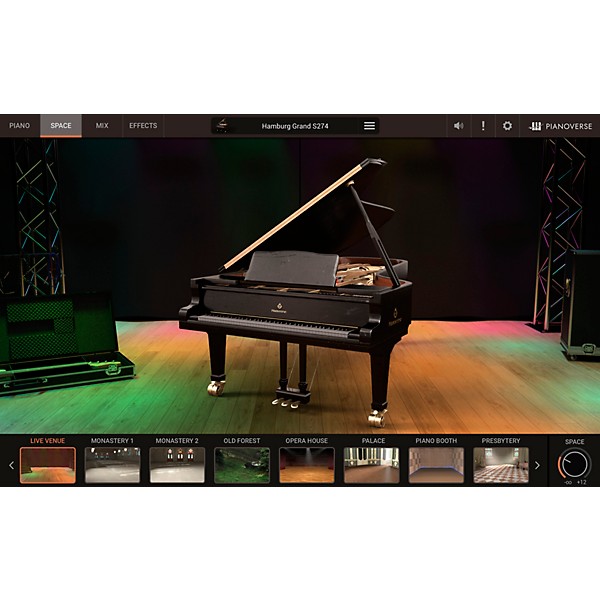 IK Multimedia Pianoverse Hamburg Grand S274