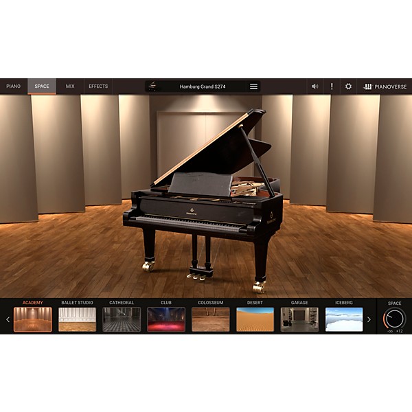 IK Multimedia Pianoverse Hamburg Grand S274