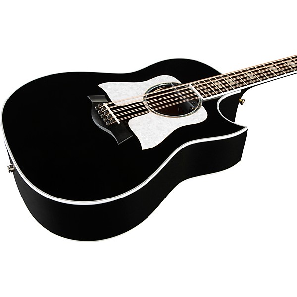 Taylor 657ce 10-String Grand Pacific Acoustic-Electric Bajo Quinto Black