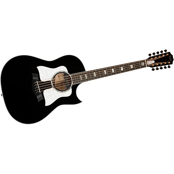 Taylor 657ce 10-String Grand Pacific Acoustic-Electric Bajo Quinto Black