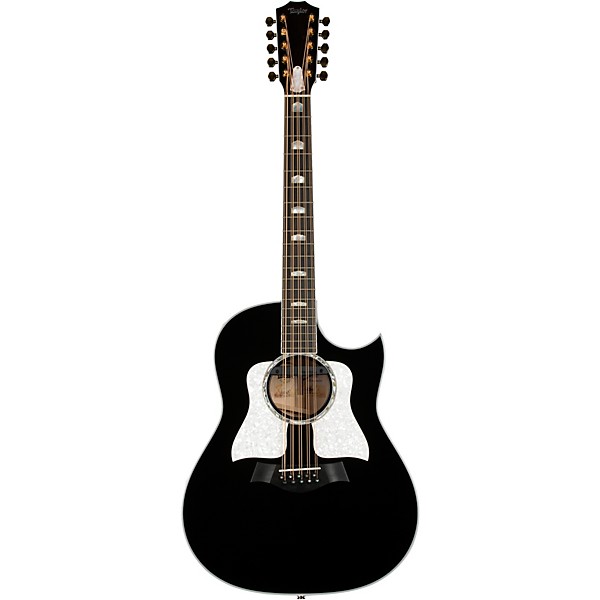 Taylor 657ce 10-String Grand Pacific Acoustic-Electric Bajo Quinto Black