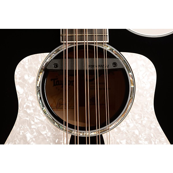 Taylor 657ce 10-String Grand Pacific Acoustic-Electric Bajo Quinto Black