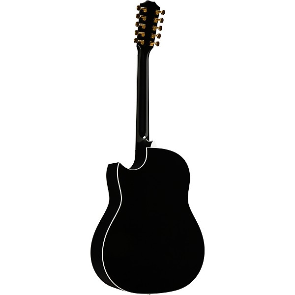 Taylor 657ce 10-String Grand Pacific Acoustic-Electric Bajo Quinto Black