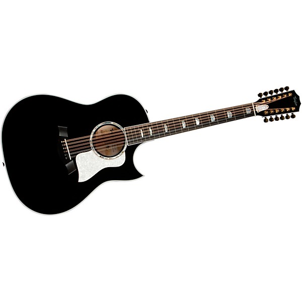 Taylor 657ce Doce Doble 12-String Grand Pacific Acoustic-Electric Guitar Black