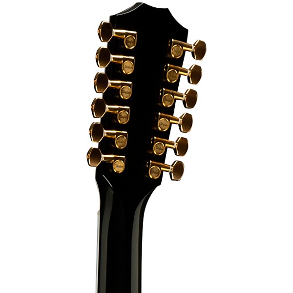 Taylor 657ce Doce Doble 12-String Grand Pacific Acoustic-Electric Guitar Black