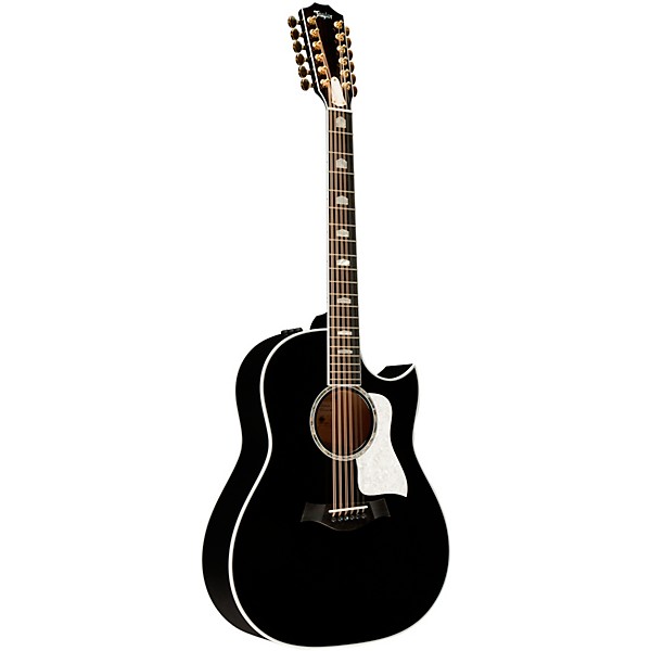 Taylor 657ce Doce Doble 12-String Grand Pacific Acoustic-Electric Guitar Black