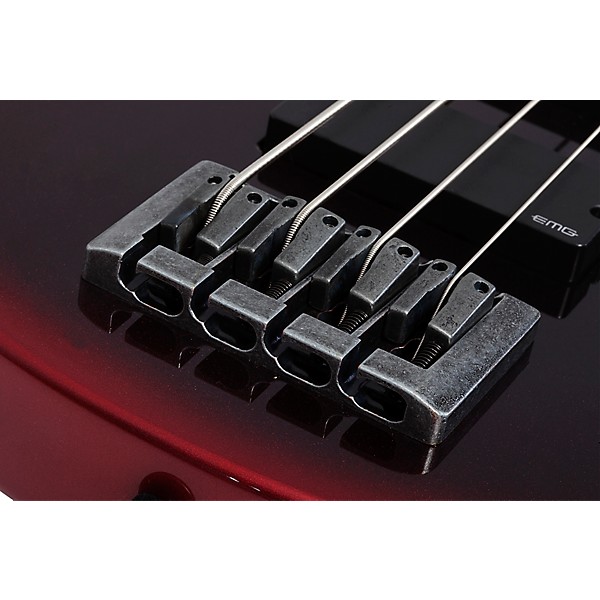 Schecter Guitar Research Nadja Peulen NP-4 4-String Electric Bass Red Syren