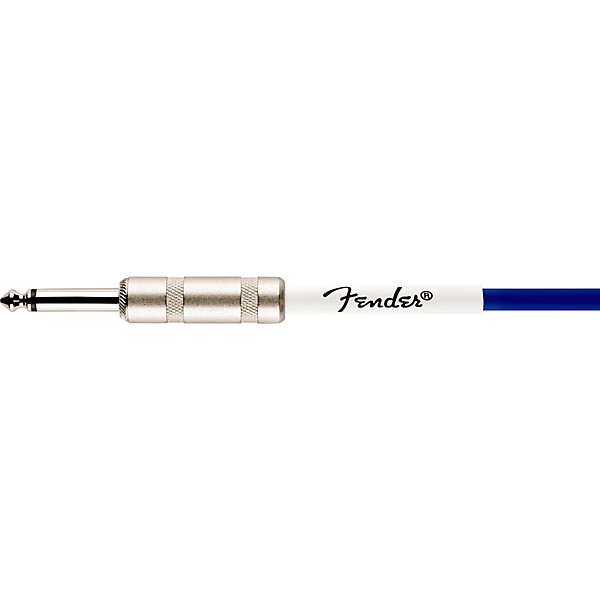 Fender Original Series Straight to Straight Instrument Cable, 2-Pack 10 ft. Daytona Blue