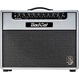 Bad Cat Jet Black 25th Anniversary 38W Tube Guitar Combo Amp Silver