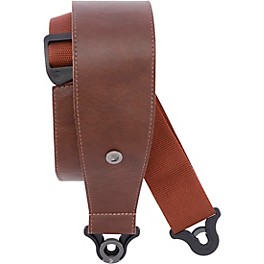 D'Addario Comfort Leather Auto Lock Guitar Strap Black 3 in. D'Addario Comfort Leather Auto Lock Guitar Strap Brown 3 in.