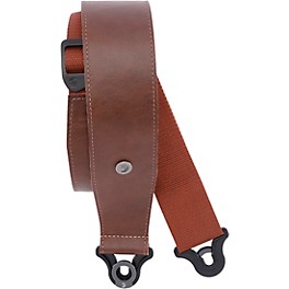 D'Addario Comfort Leather Auto Lock Guitar Strap Brown 3 in. D'Addario Comfort Leather Auto Lock Guitar Strap Brown 2.5 in.