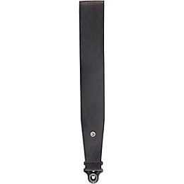 D'Addario Comfort Leather Auto Lock Guitar Strap Black 3 in.