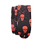 Perri's Direct to Leather Red Skulls Guitar Strap 2.5 in.