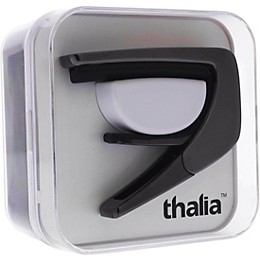 Thalia Exotic Series Black Chrome Guitar Capo Santos Rosewood