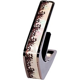 Thalia Deluxe Series Black Chrome Guitar Capo Stars & Stripes Thalia Deluxe Series Black Chrome Guitar Capo White Pearl Waves