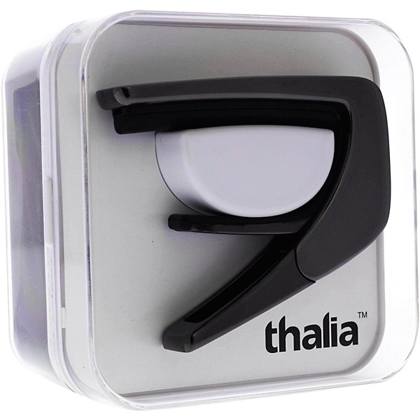 Thalia Deluxe Series Black Chrome Guitar Capo Fouled Anchor