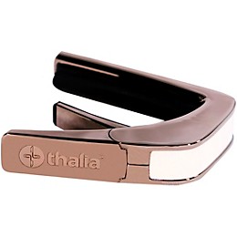 Thalia Deluxe Series Black Chrome Guitar Capo Pearl Mandala