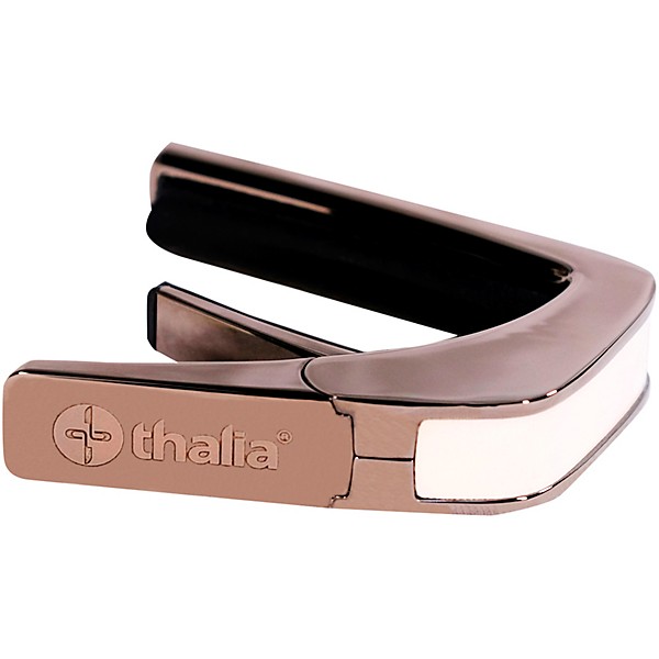 Thalia Deluxe Series Black Chrome Guitar Capo Pearl Mandala