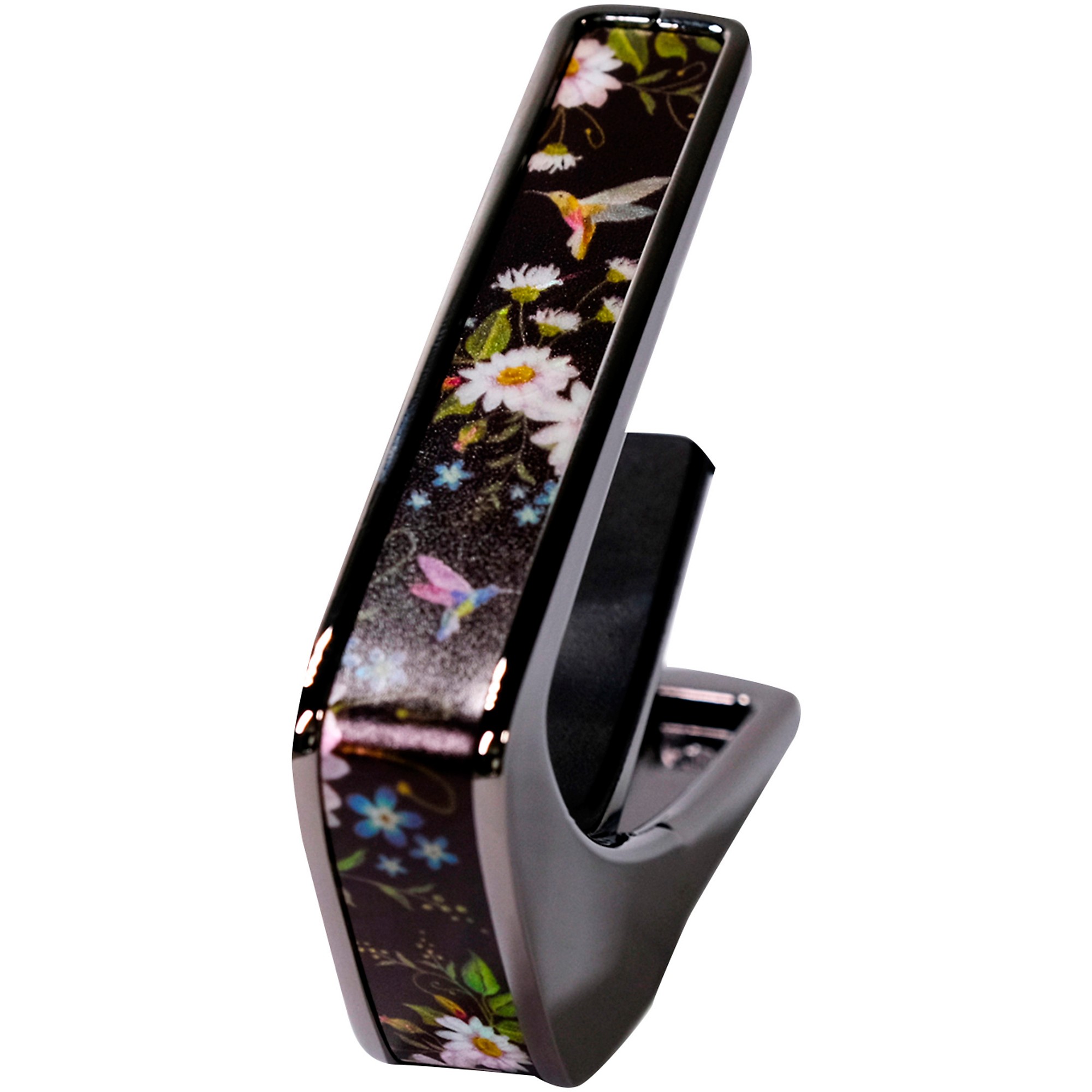Thalia Deluxe Series Black Chrome Guitar Capo Hummingbird | Guitar 