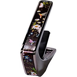 Thalia Deluxe Series Black Chrome Guitar Capo Koa Nouveau Thalia Deluxe Series Black Chrome Guitar Capo Hummingbird