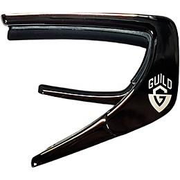 Thalia x Guild Guitar Black Chrome Capo Black Ripple G-Shield on Ebony Inked