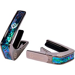 Thalia x Guild Guitar Black Chrome Capo Ebony Inked W/ V-... Thalia x Guild Guitar Black Chrome Capo G-Shield on Blue Abalone