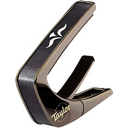 Thalia x Taylor Guitar Black Chrome Capo Koa W/ Black Logo Thalia x Taylor Guitar Black Chrome Capo 600 Series Wings