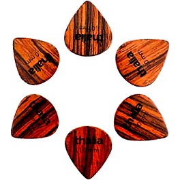 Thalia 651 Shape Rosewood Picks 1.0 mm 6 Pack Thalia 651 Shape Rosewood Picks 1.0 mm 6 Pack