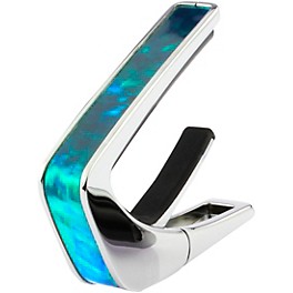 Thalia Exotic Series Chrome Guitar Capo Tennessee Whiskey Wing Thalia Exotic Series Chrome Guitar Capo Teal Angel Wing