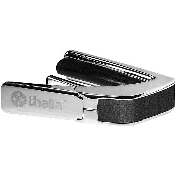 Thalia Exotic Series Chrome Guitar Capo Ebony Inked