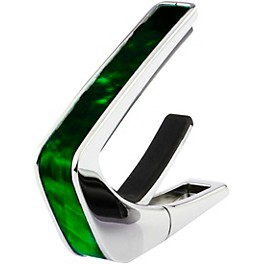 Thalia Exotic Series Chrome Guitar Capo Tennessee Whiskey Wing Thalia Exotic Series Chrome Guitar Capo Green Angel Wing