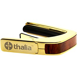 Thalia Exotic Series Gold Guitar Capo Santos Rosewood